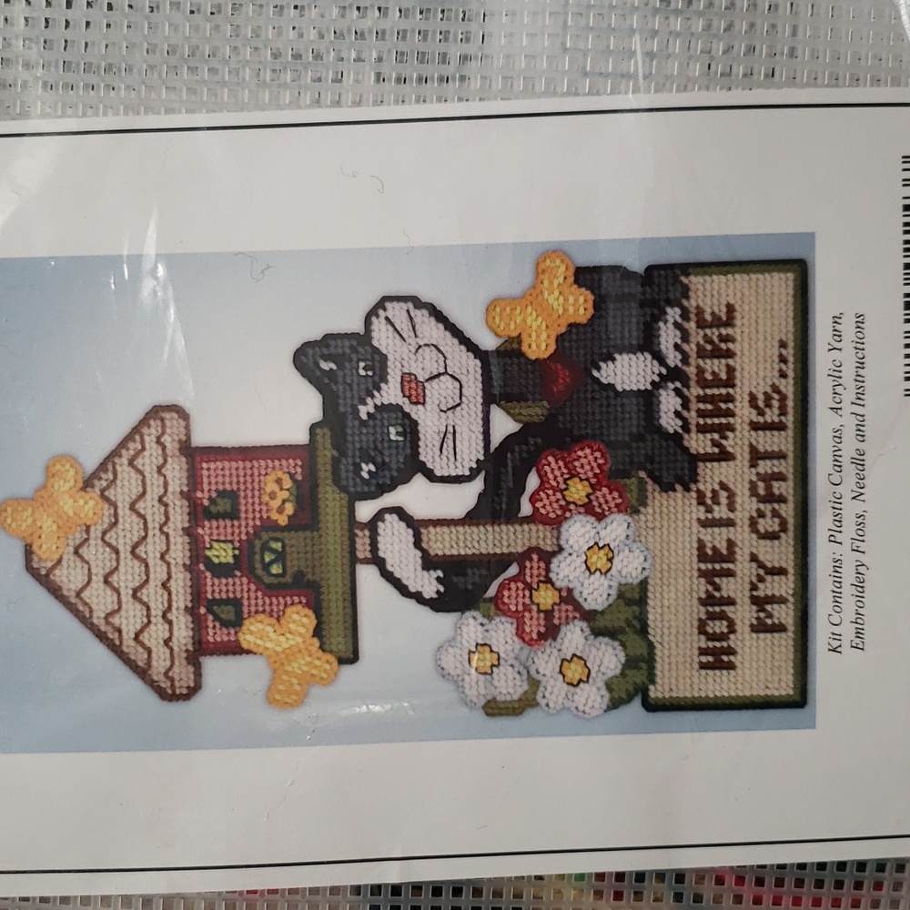 Plastic canvas kit never opened